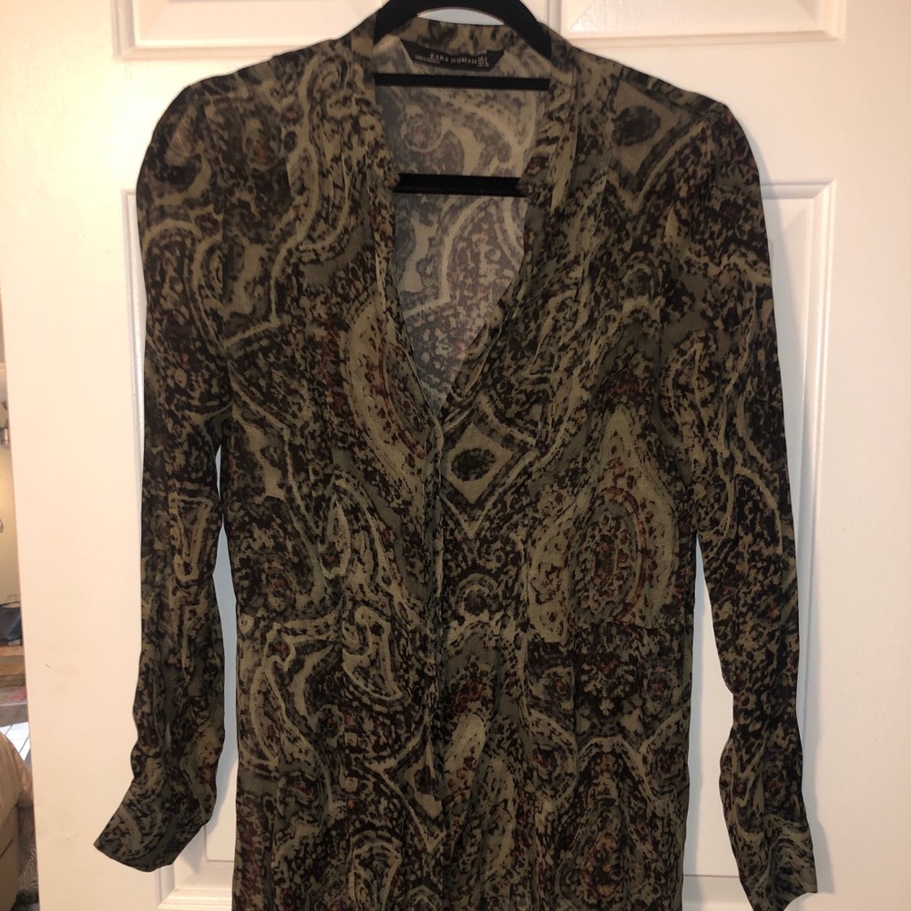 Diagonal cut Blouse